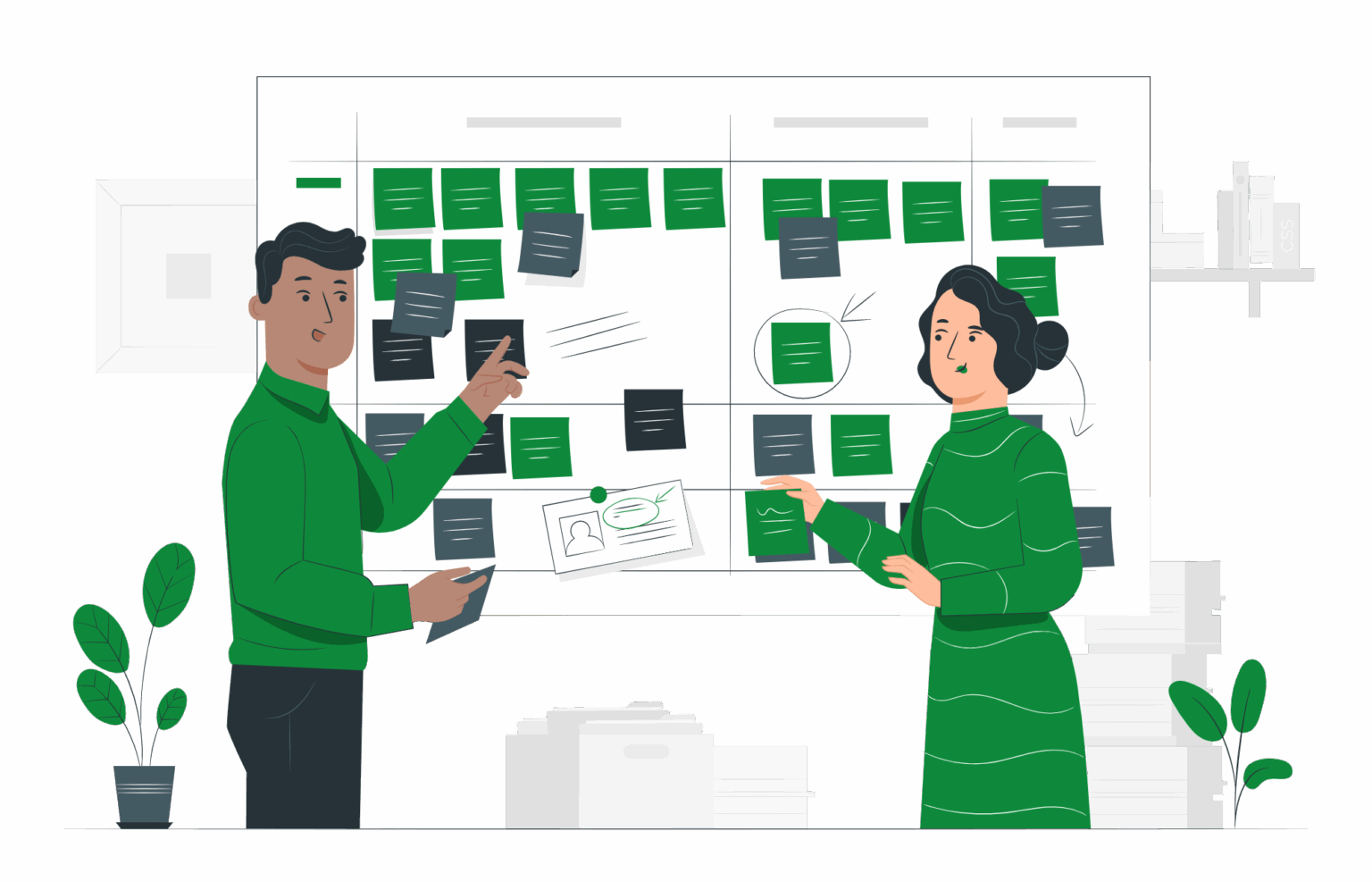 illustration brainstorming