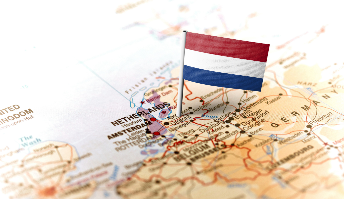 Map showing why the Netherlands are so popular.