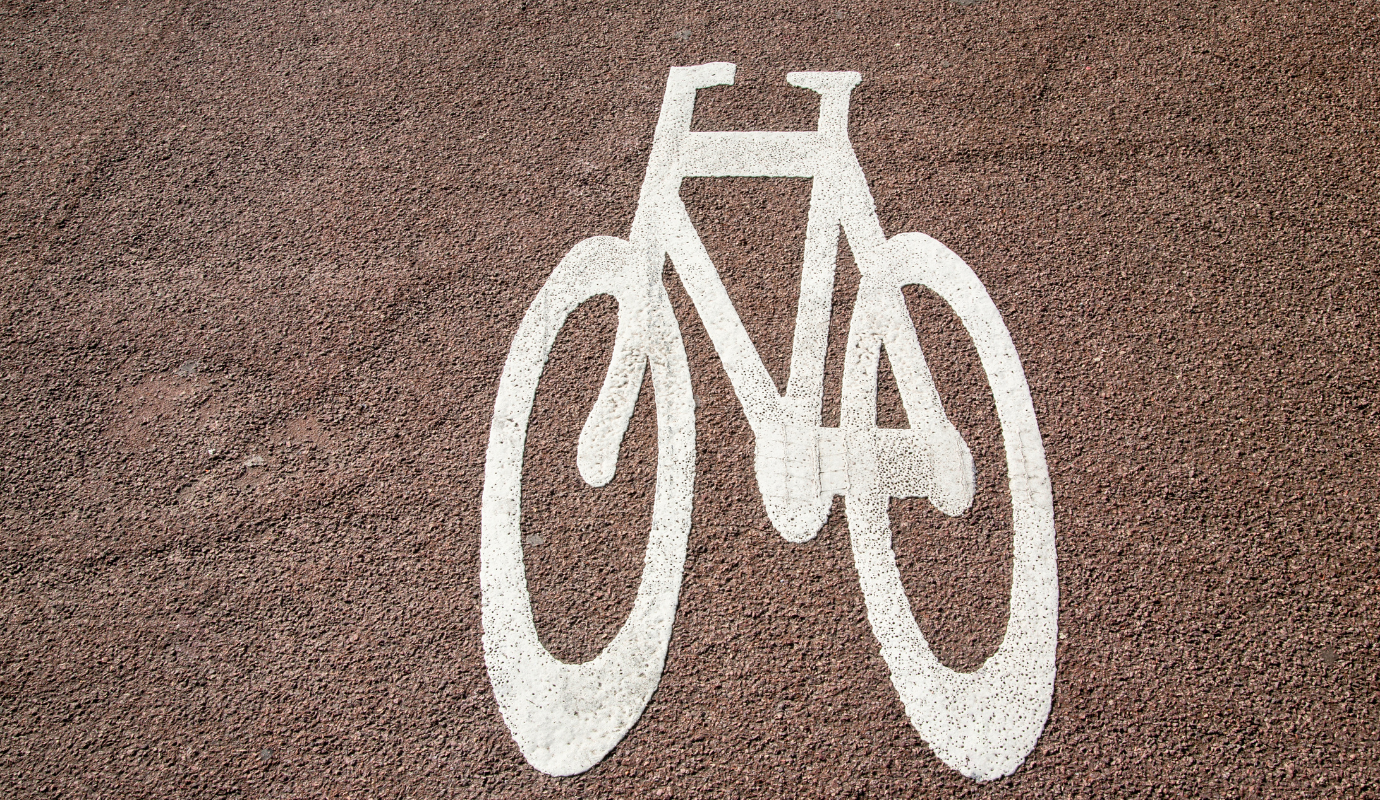 Picture showing a bike symbolizing getting around the Netherlands.